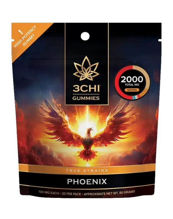 3Chi True Strains™ – Phoenix Gummies (100mg) – 20ct